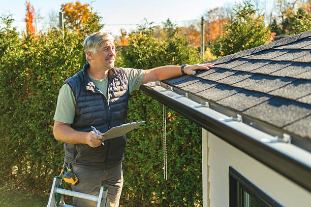 Professional Roofing technician working in Greenland, NH